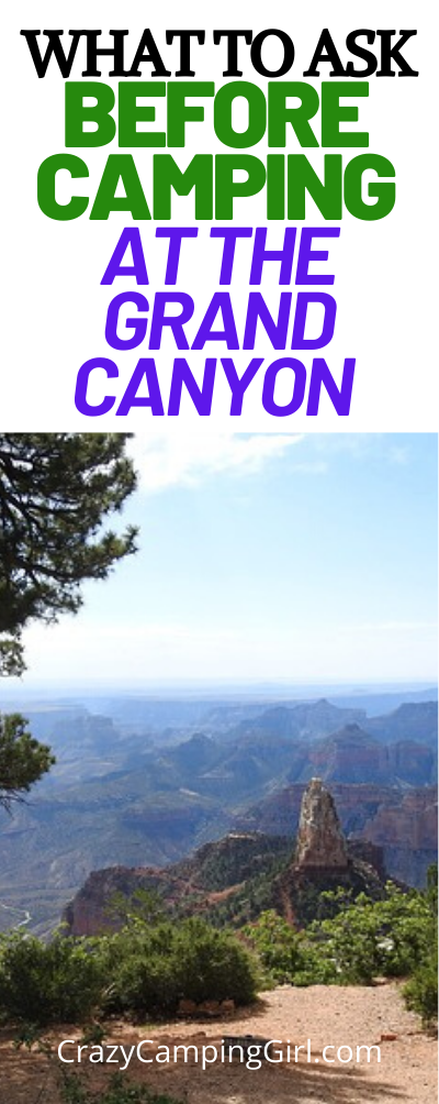 Grand Canyon Camping Trip Tips