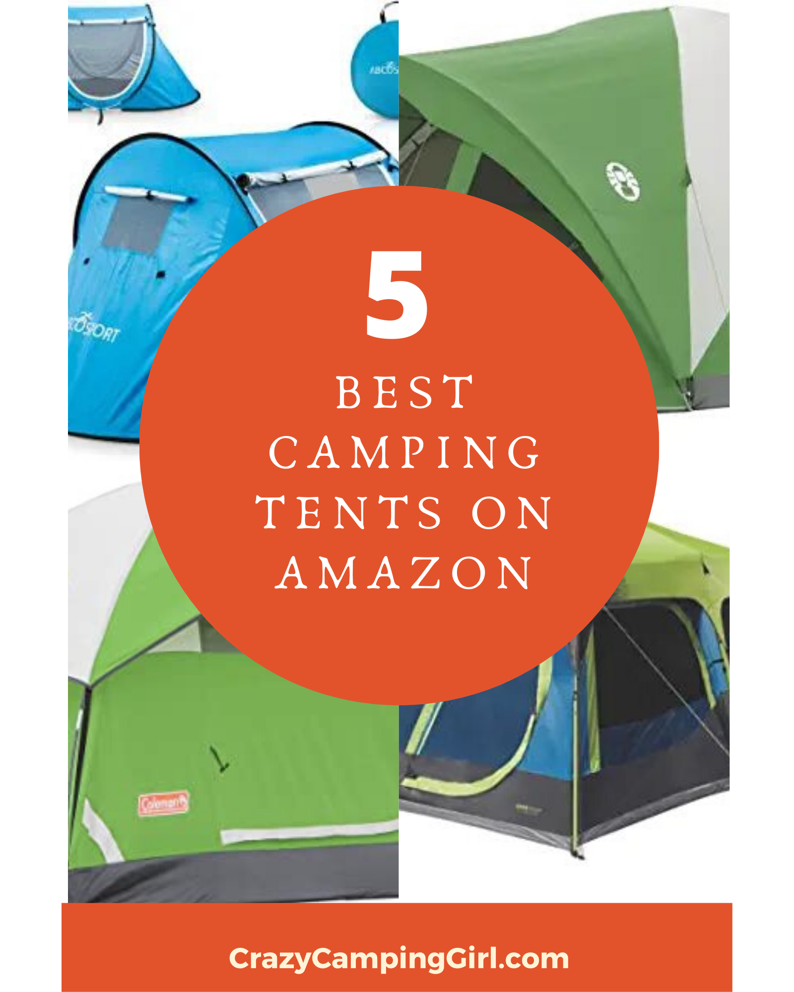 5 Of The Best Camping Tents On Amazon Crazy Camping Girl