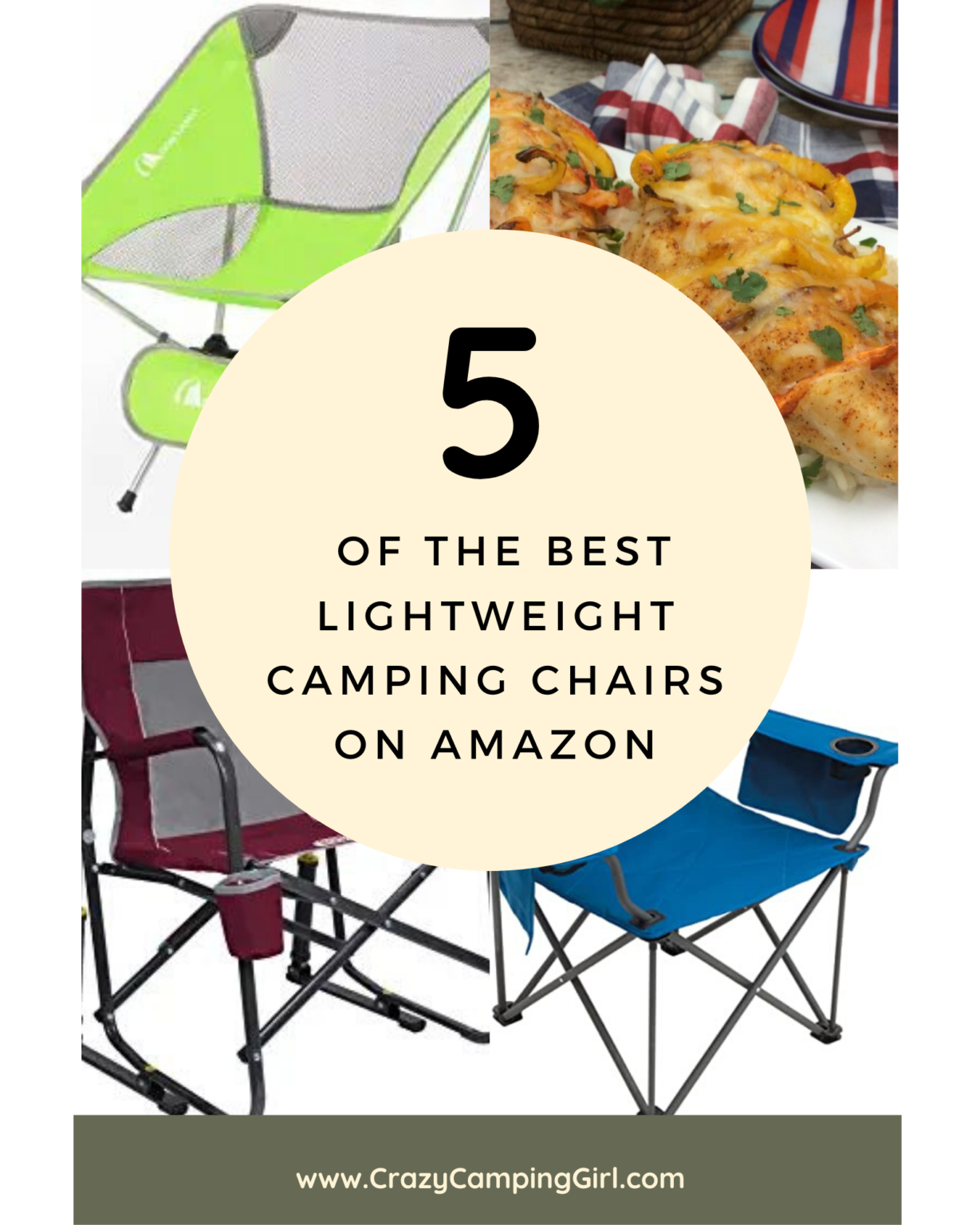 Best Lightweight Camping Chairs on Amazon - Crazy Camping Girl