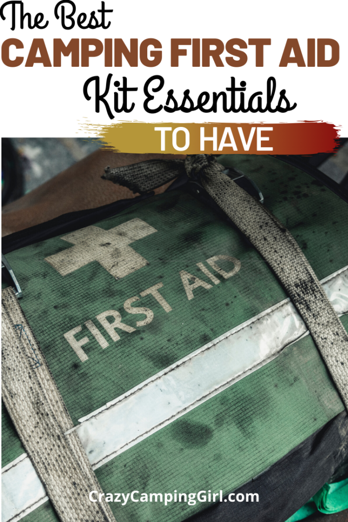 Camping First Aid Kit Essentials - Crazy Camping Girl