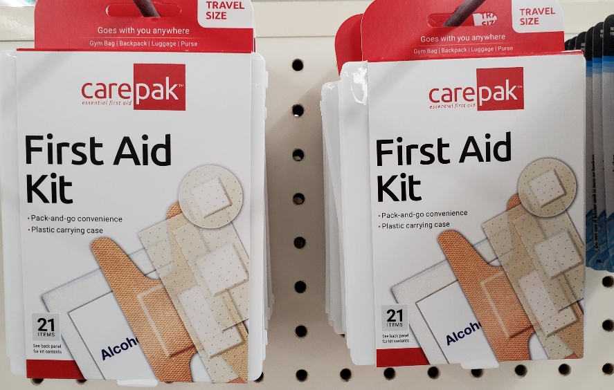 Dollar Tree Camping Supplies Complete A to Z List first aid kits