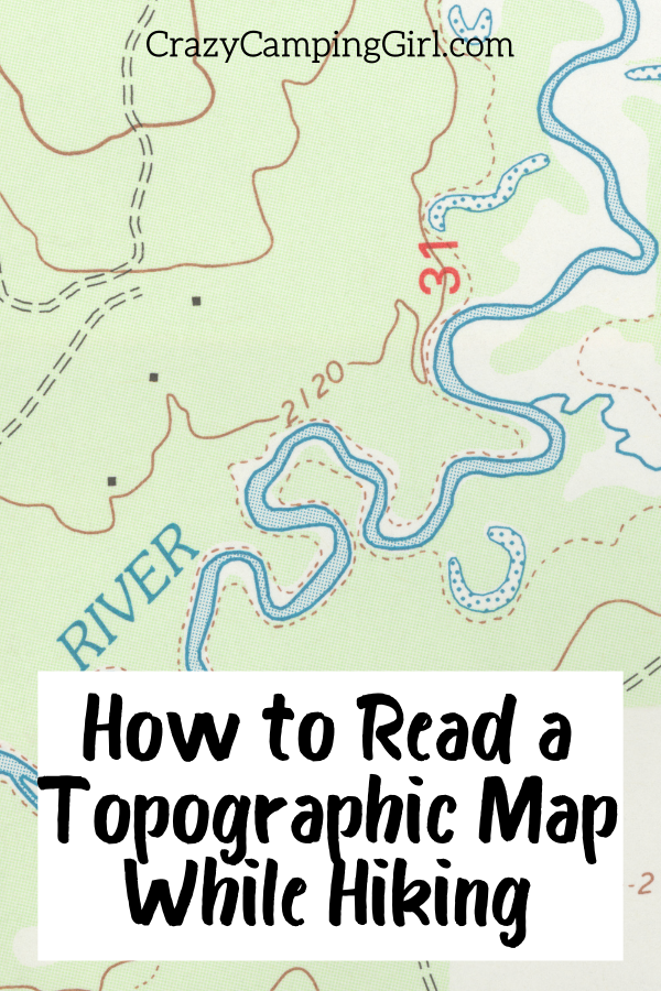 How to Read a Topographic Map While Hiking picture of a map