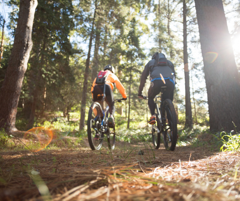 Bike trails at Big foot beach state park