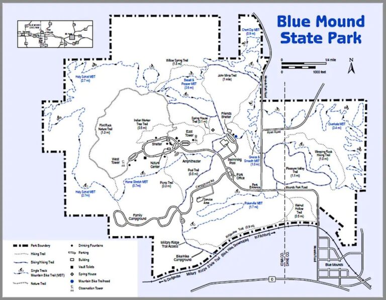 Complete Guide to Blue Mound State Park Crazy Camping Girl