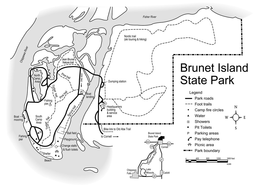 Biking at Brunet Island Bay State Park