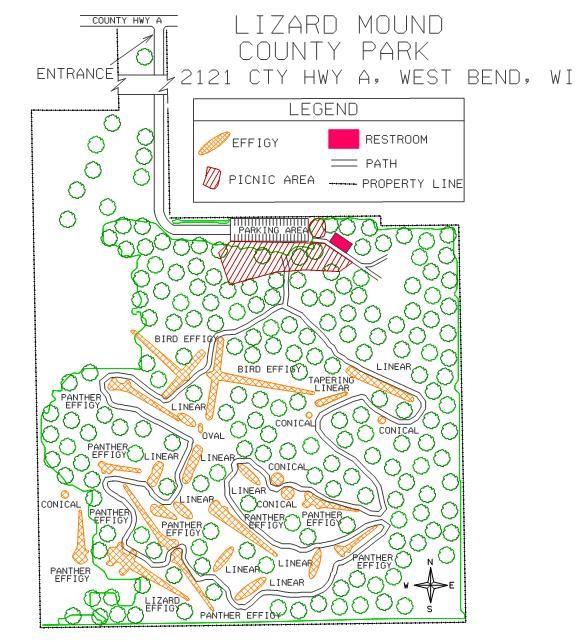 location of the mounds map