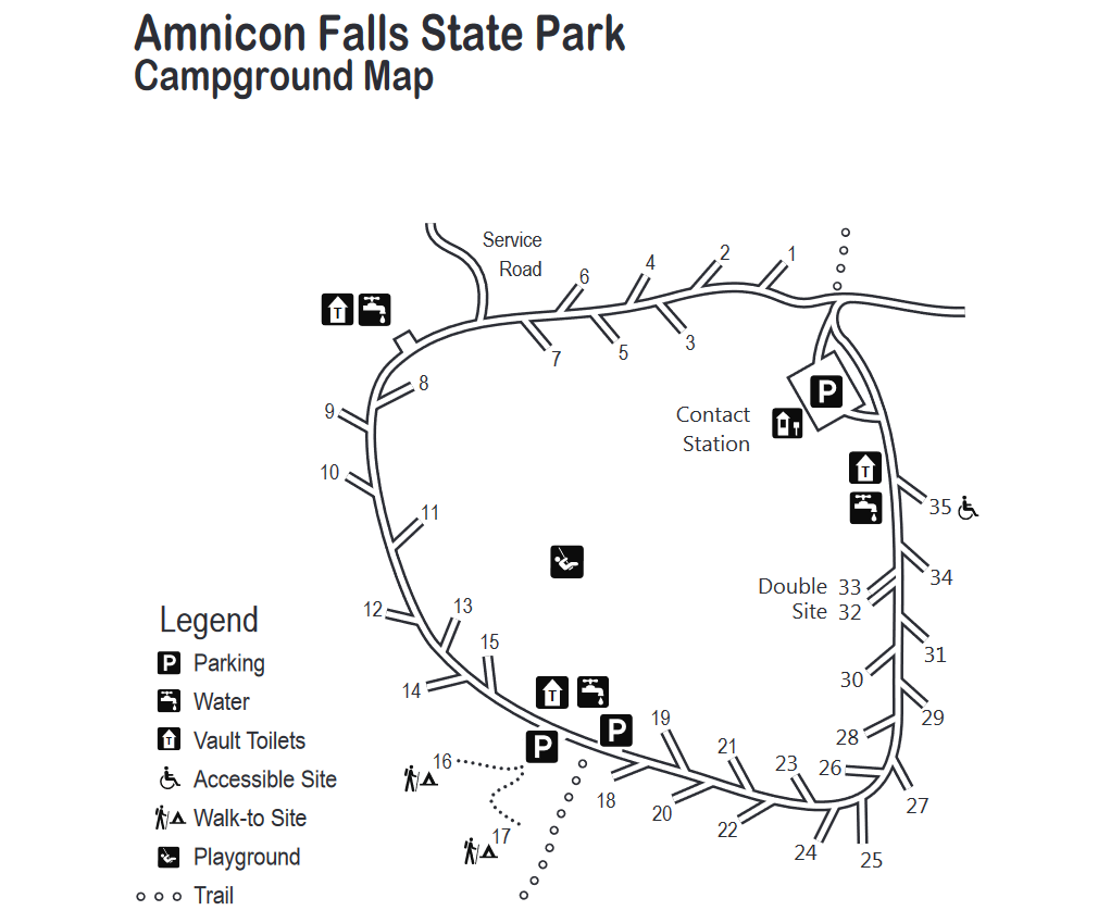 Amnicon Falls State Park Camping