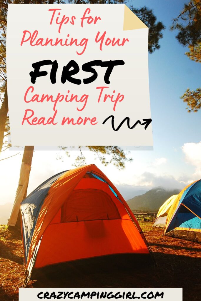 Tips for Planning Your First Camping Trip