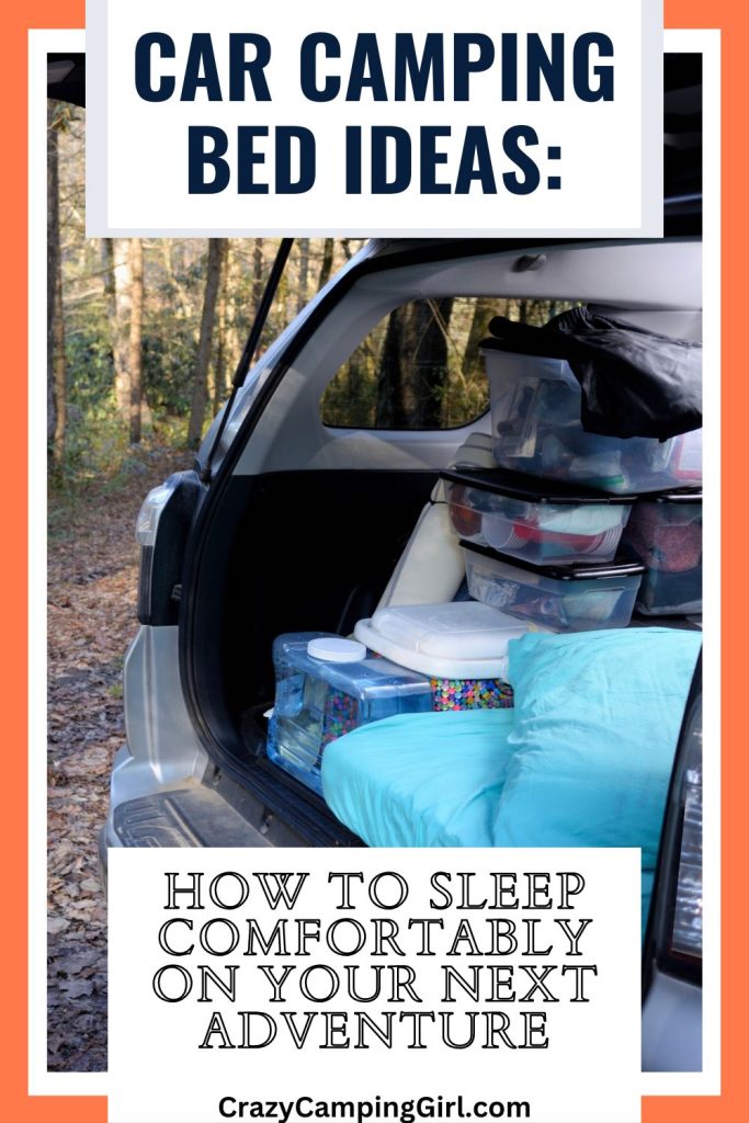 Car Camping Bed Idea Cover Image