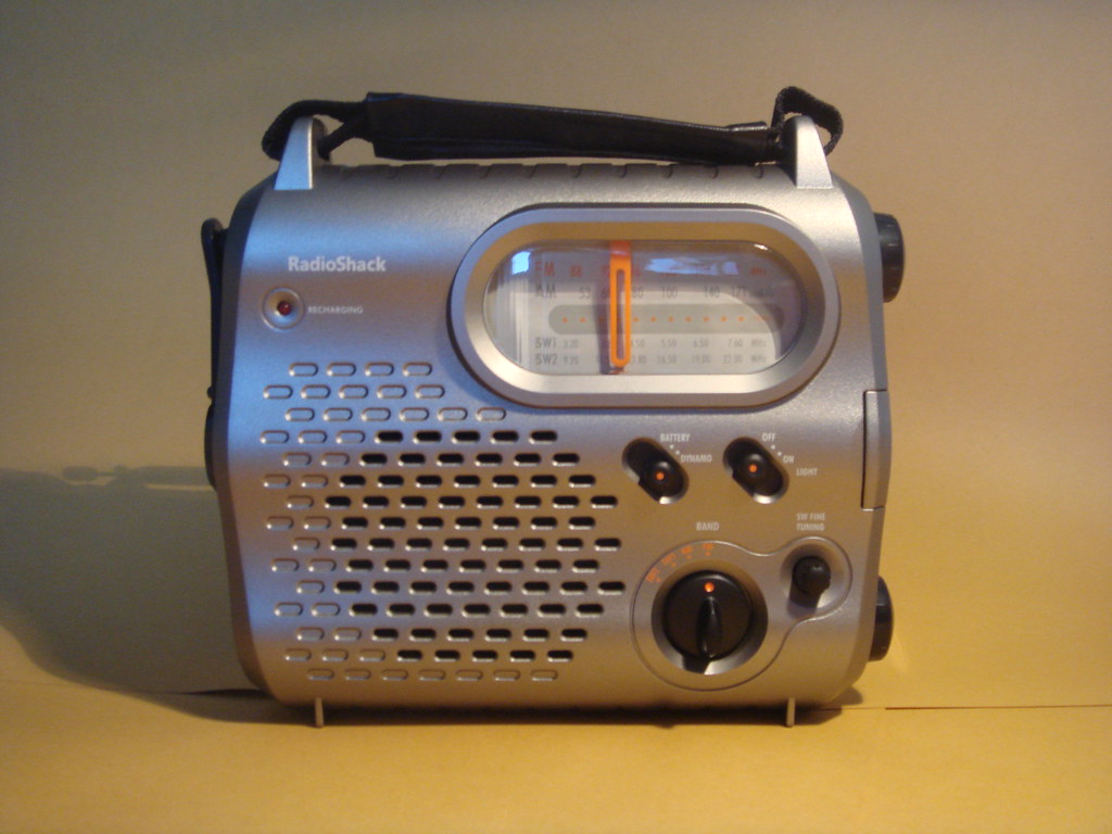 Car Camping for Seniors emergency radio