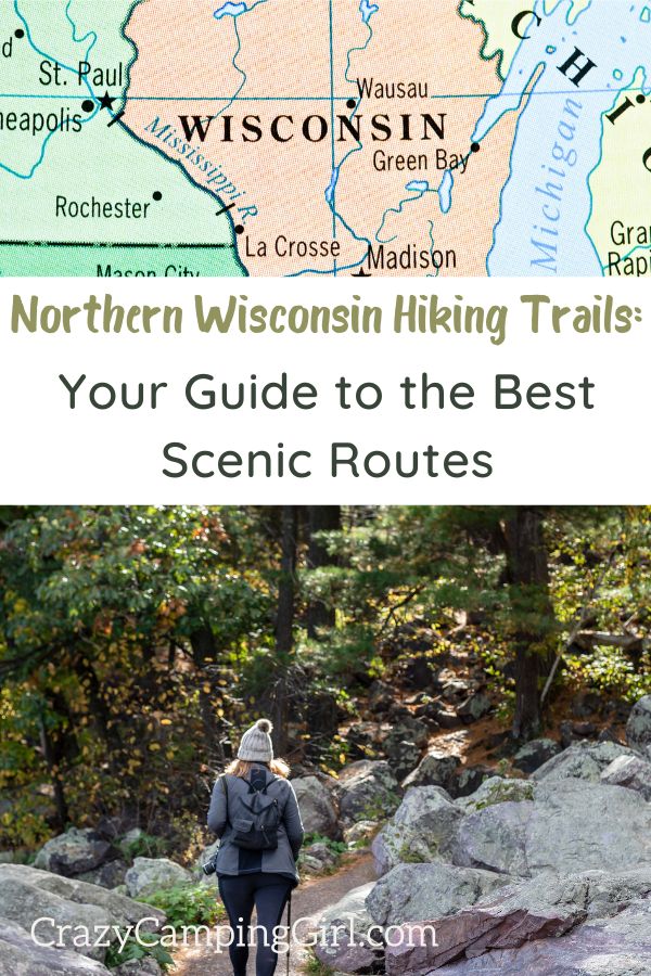 Northern Wisconsin Hiking Trails Cover Image