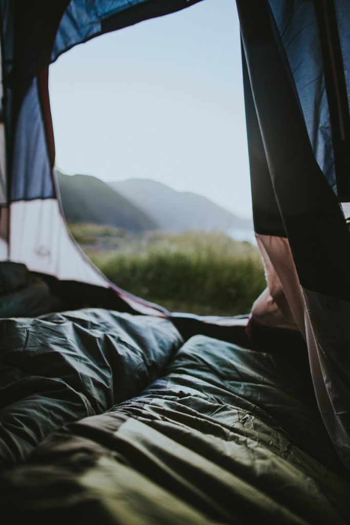 Car Camping with Toddlers consider the appropriate size of sleeping bag for your child