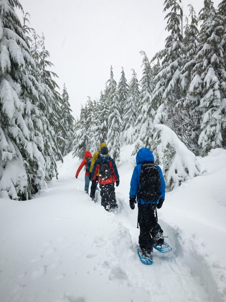 Northern Wisconsin Hiking Trails snowshoeing