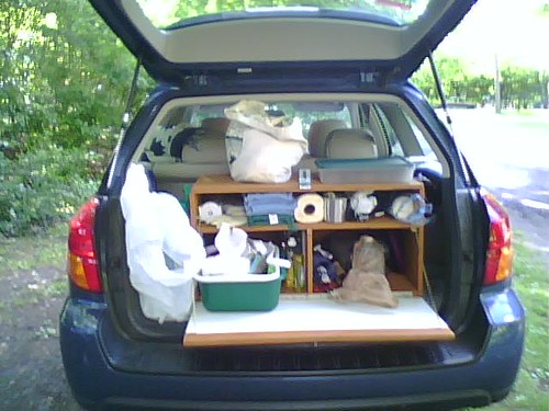 Car Camping for Beginners optimize the space in your car when packing