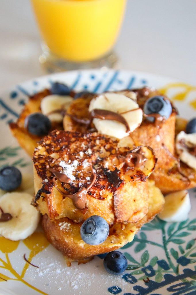 Campfire French Toast experiment with different ingredients