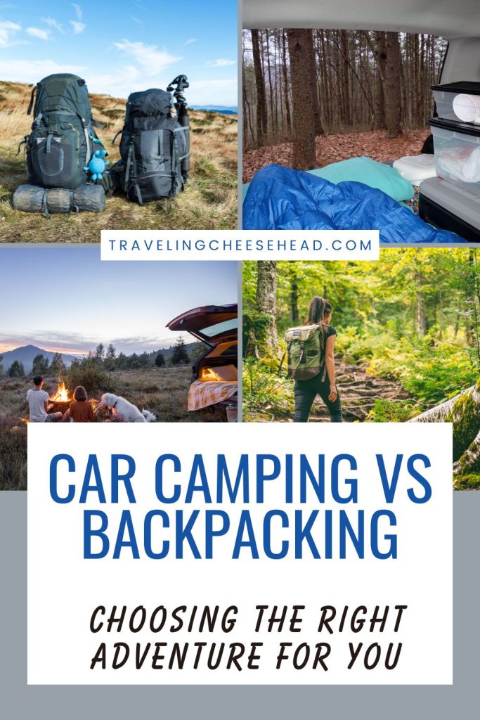 Car Camping vs Backpacking Cover Image