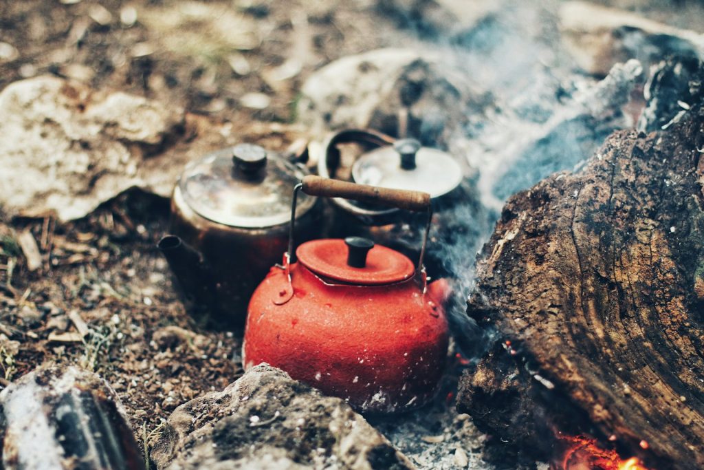 Boil In The Bag Camping Meals boiling water