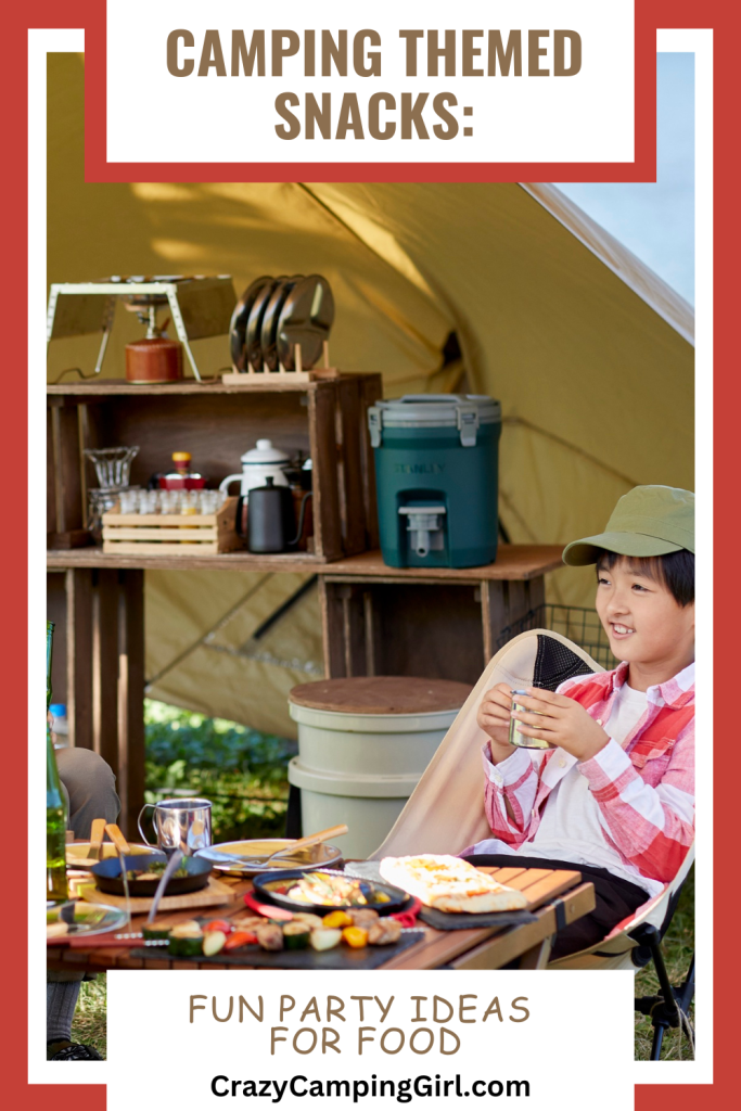 Camping Themed Snacks Cover Image