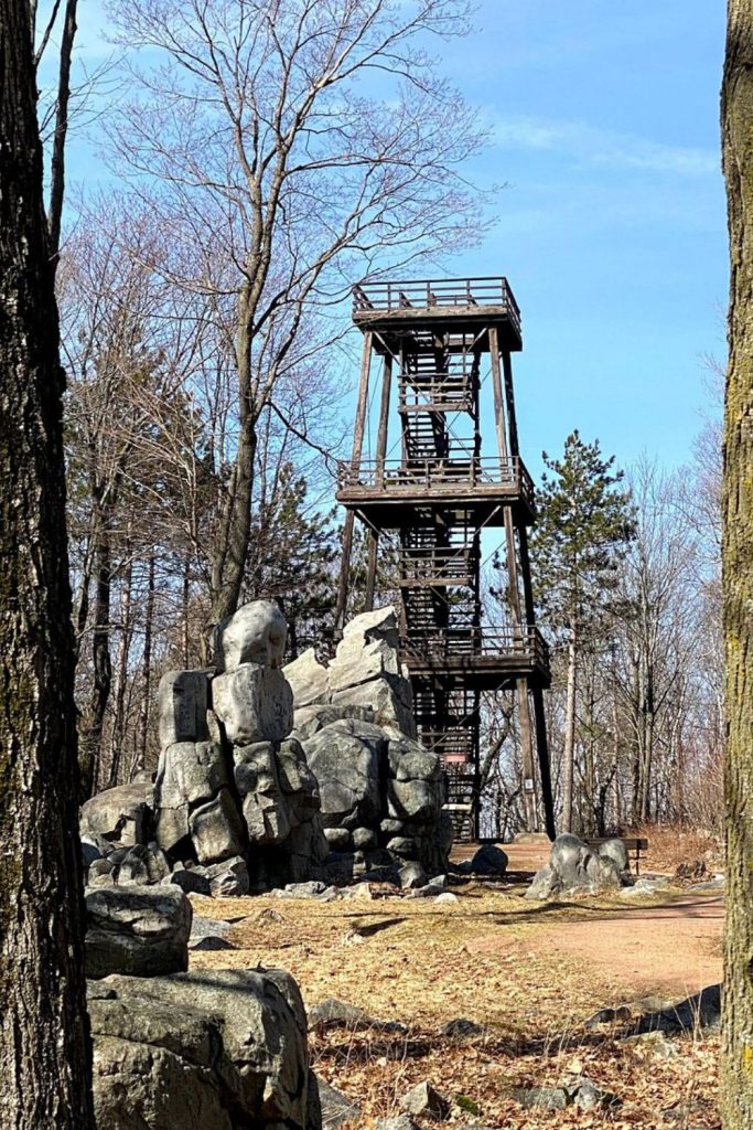 Rib Mountain State Park observation tower