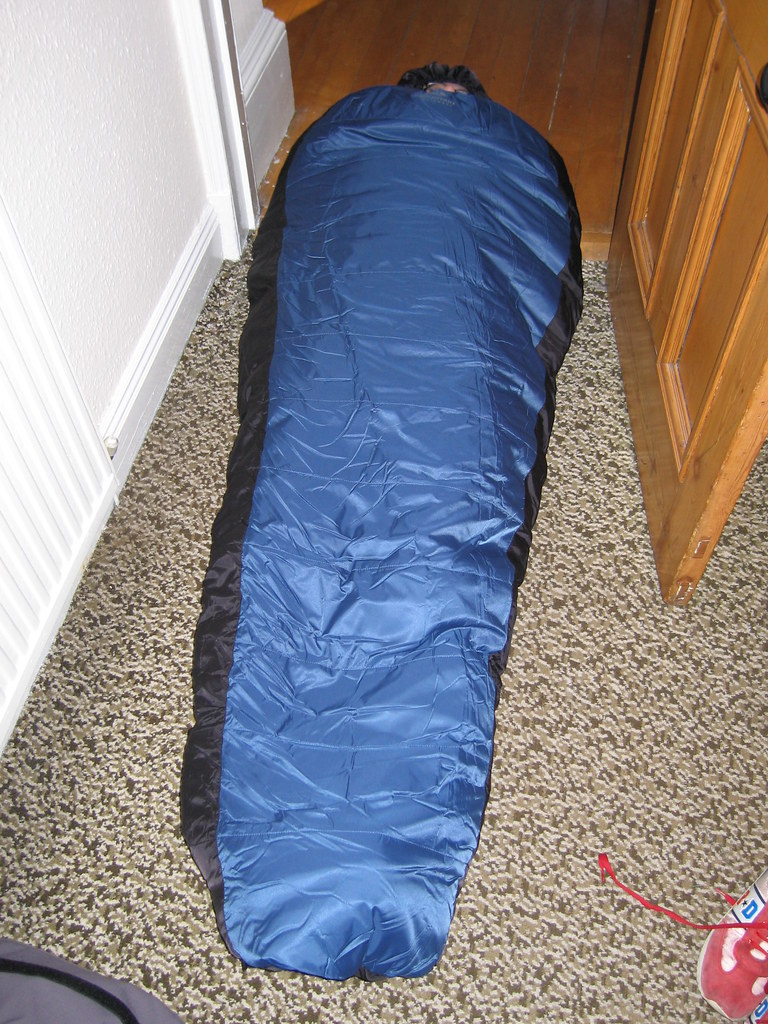 Cold Weather Camping mummy style sleeping bag