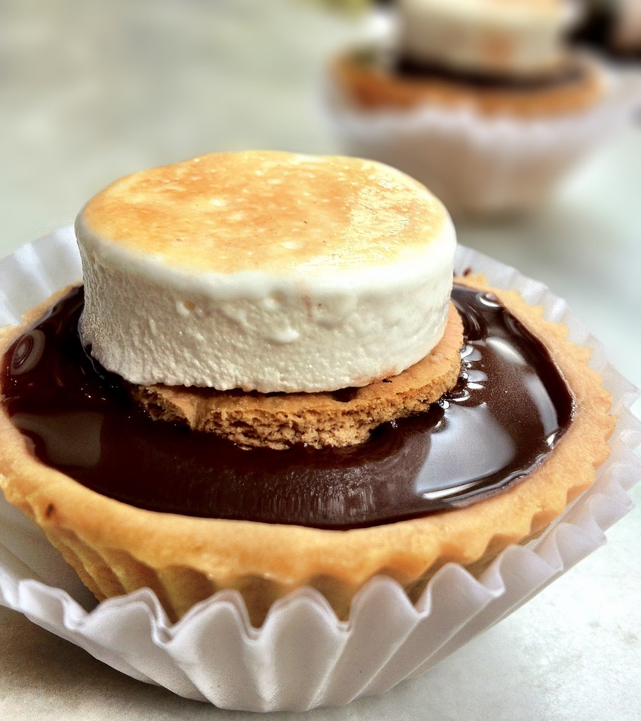 Easy Camping Desserts S'more cupcake
