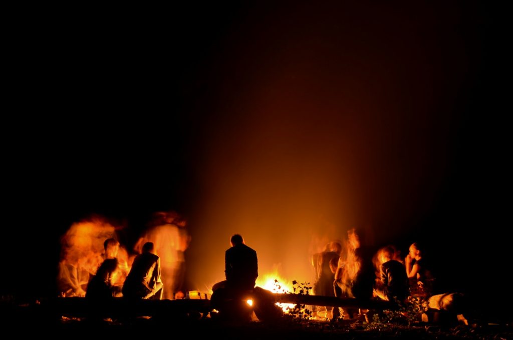 Cold Weather Camping pre-warm yourself before going to bed