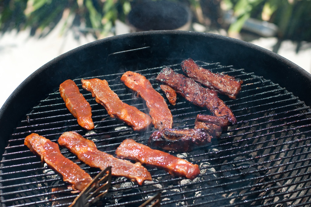 Interesting and Inexpensive Camping Dinner Ideas marinate the ribs before cooking