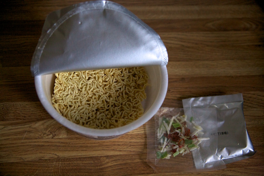 Camping Meals in a Bag: The Low-Mess Way to Eat Well Outdoors ramen noodles and veggies make a quick soup