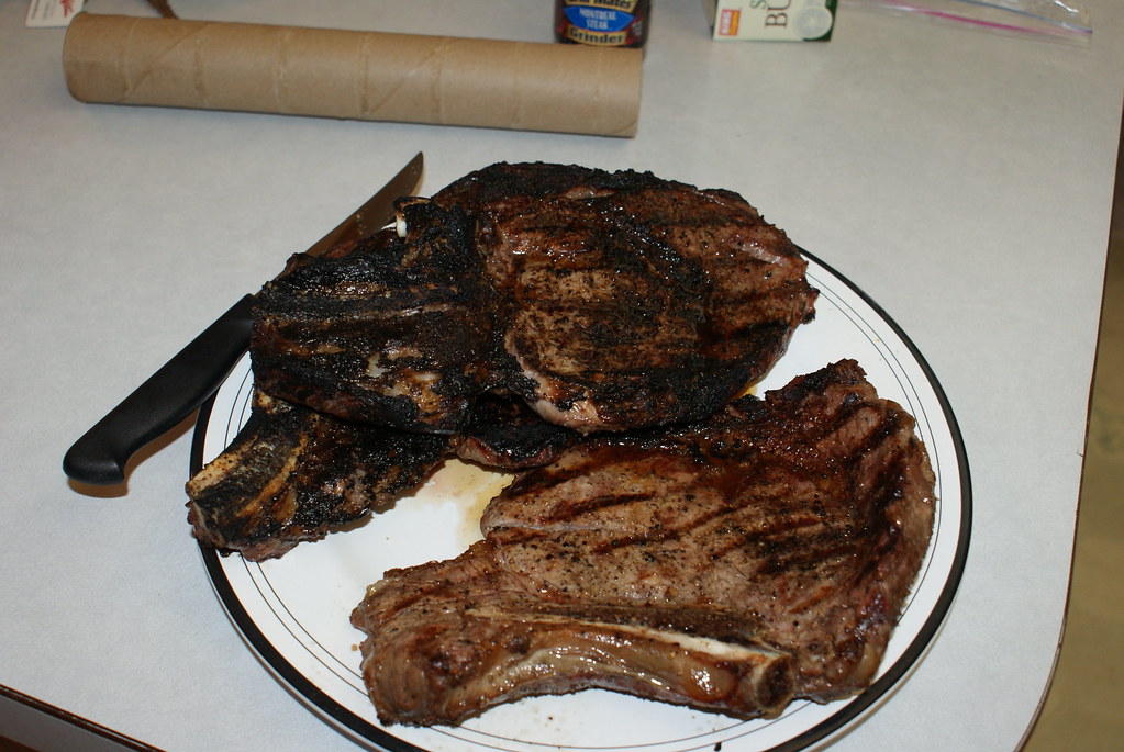 allow the steaks to rest after cooking