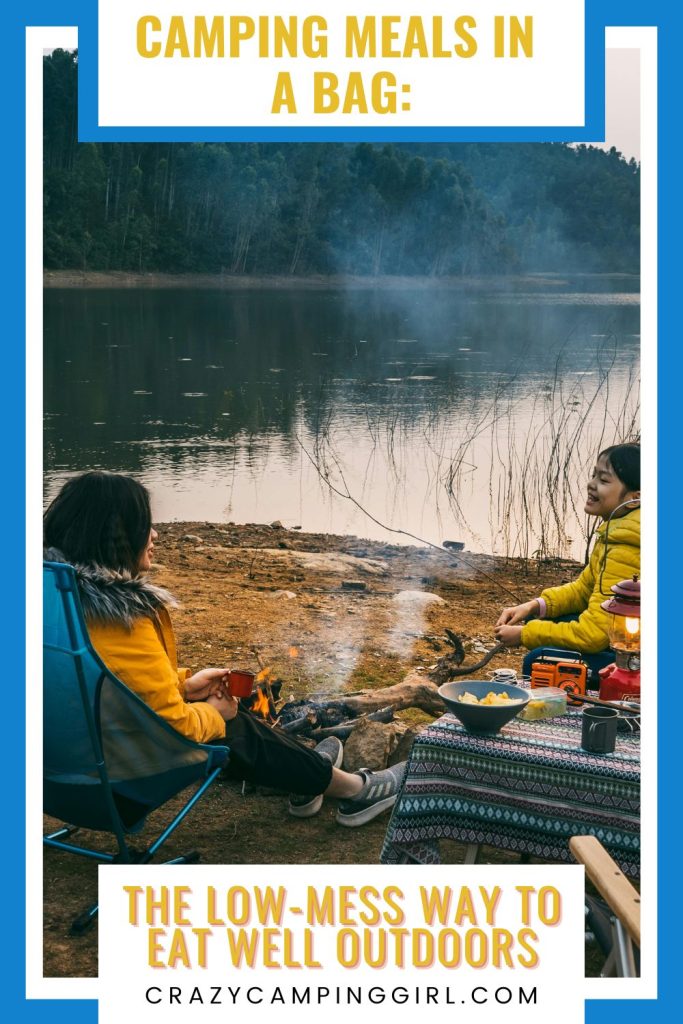Camping Meals in a Bag: The Low-Mess Way to Eat Well Outdoors Cover Image