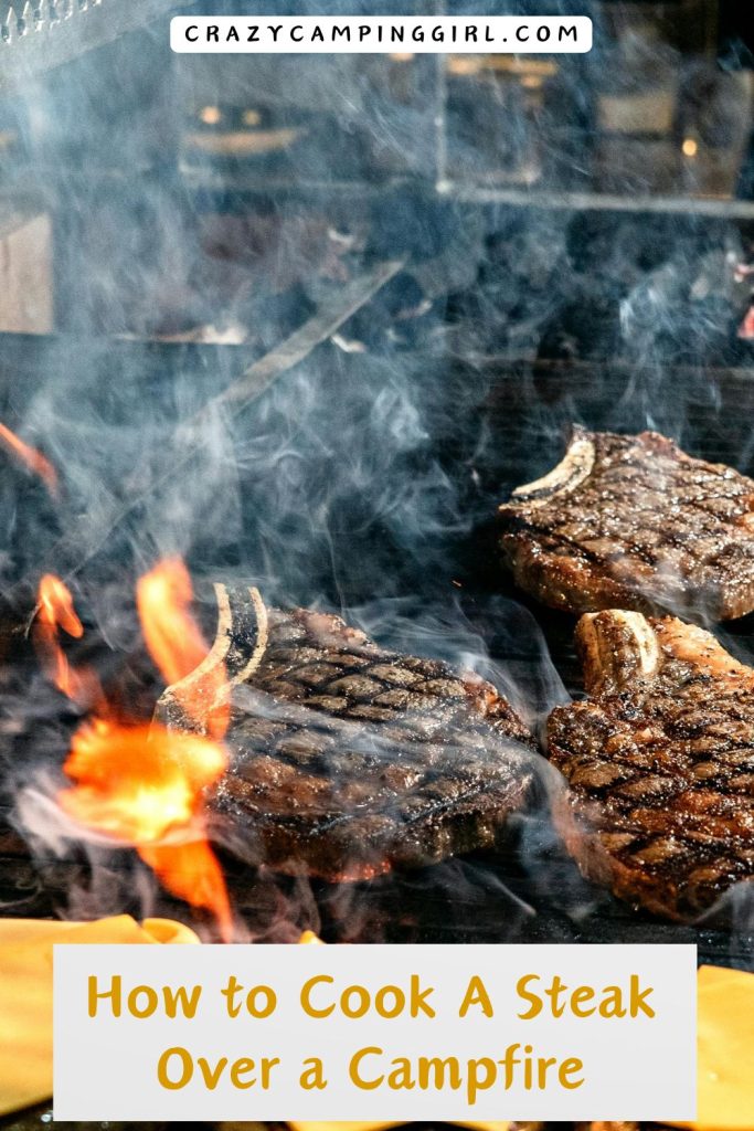 How to Cook A Steak Over a Campfire Cover Image