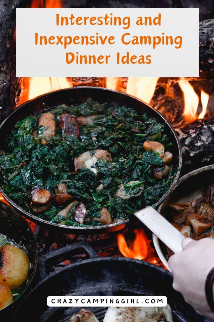 Interesting and Inexpensive Camping Dinner Ideas Cover Image