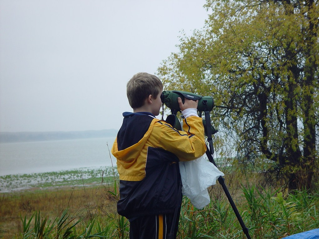 bird watching is a popular pastime at the conservancy