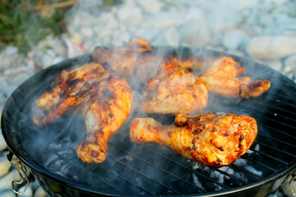 How to Cook Chicken Over a Campfire